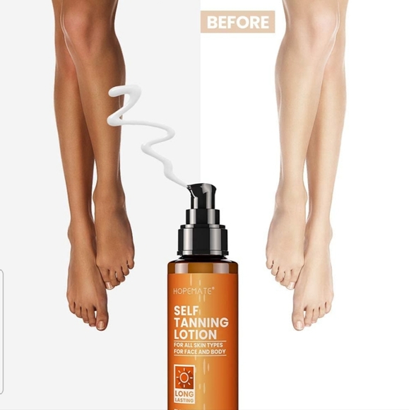 Self Tanner, Natural Tan Lotion, Gradual Sunless Tanning, - Picture 2 of 11